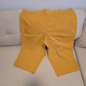 Mustard Yellow Shorts
